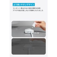 USBタップ 電源タップ 延長コード 1.5m Anker 6個口 4ポート 薄型 コンパクト A91F2521 1台