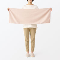 無印良品 やわらか薄手スポーツタオル ４０×１１０ｃｍ チャコールグレー 1セット（1枚×2） 良品計画