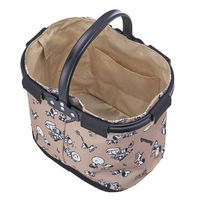 SNOOPY（PEANUTS 75years）ミニセミルナバスケット 86001141 LOGOS/ロゴス