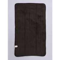 YAMAZEN 洗える 電気敷毛布 140×80cm 表フランネル・裏プードルタッチ仕上げ モウフYMS-F37P（T） 1個（わけあり品）