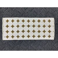 【アウトレット】丸眞 ドット柄（BR）　フェイスタオル2枚組 1パック（2枚入）