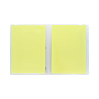 サンスター文具 ゴムバンド付クリアファイル 5ポケット+ファスナーポケット レター S2173174 1個