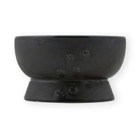 【アウトレット】ハッピーダイニング 脚付ウォーターボウル 日本製 ブラック 1個 猫壱