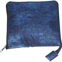 シャディ 【10袋セット】デニム柄ビッグトート 25-0510-014 1セット(10袋)（直送品）