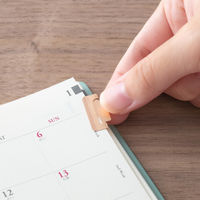 デザインフィル インデックスクリップ チラット 8個入 オレンジ 43230006 1セット(1パック×5)（直送品）