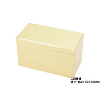 木具輪 長方形金貼箱 本体 222180-10 1セット(10個入)（直送品）