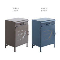 ホームテイスト courrier(クリエ) 宅配ボックス 幅460×奥行363×高さ700mm グレー SH-05-70230 1台（直送品）