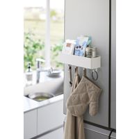 【アウトレット】山崎実業 フィルムフックストレージラック　プレート　ホワイト 2130 1個