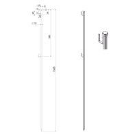 グリーンクロス 鉄ピンφ12×L1500mm 1137030501 1本（直送品）