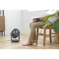 QUADS ツインブレード3DDCサーキュレーター DUOAIR DC グレー QS506GY 1台（直送品）