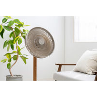 QUADS DCリビングサーキュレーターファン SMARTAIR DC グレージュウッド QS539GW 1台（直送品）