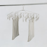 【均一価格】角ハンガー 40ピンチ ステンレス 1個 オリジナル