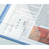 キングジム　クリアーファイルカラーベース（タテ入れ）　A4タテ　40ポケット　緑　132CW（わけあり品）