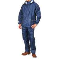 【レインウェア】カジメイク アドベントレインスーツ Winter Cherry  シルバー M 7540 1着（わけあり品）