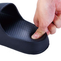 テンダイ スライドサンダル M ブラック 578318 1足（わけあり品）