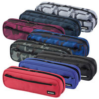 リヒトラブ ペンケース 2ウェイタイプ ブルー A7552-108 1個（わけあり品）