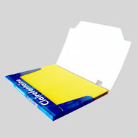 クレールフォンテーヌ トロフェ カラーペーパー 蛍光 100枚4色パック A4 4色 色込み pcf4120 1冊(100枚入)（わけあり品）