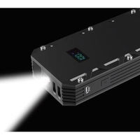 カシムラ ジャンプスターター 12000mAh 液晶ディスプレイ付き KD-239 1個（わけあり品）