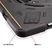 サンワサプライ iPad Pro 11インチ（M4/2024）用耐衝撃ケース PDAーIPAD1717BK3 1個（わけあり品）