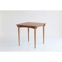 ICHIBA ヘリット ダイニングテーブル 幅800×奥行800×高さ720ｍｍ ナチュラル HET-3807NA 1台（直送品）