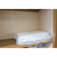 掃除機のいらないふとん圧縮パック Lサイズ 1個 東和産業（わけあり品）