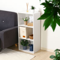 不二貿易 LB キャンバス調インナーボックス 縦ハーフ蓋付 67318 1個