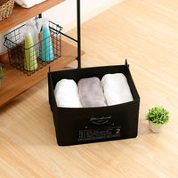 不二貿易 蓋付不織布インナーボックススタンダードBK(70455) 65285 1個