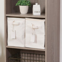 不二貿易 魅せる収納ボックス 縦ハーフ 蓋付 52863 1個