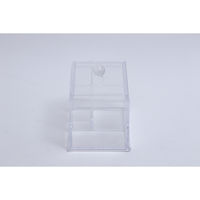 不二貿易 PSコスメ収納 コットン・綿棒ケース 14386 1個