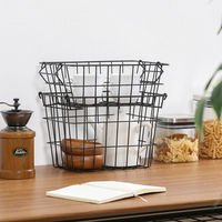 不二貿易 ワイヤーバスケット スタック D 14820 1個