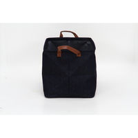 不二貿易 ファブリックボックススクエア デニム 32816 1個