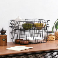 不二貿易 ワイヤーバスケット スタック A 14226 1個