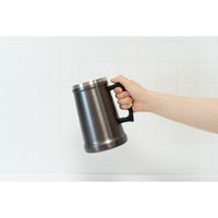 和平フレイズ フォルテック ジョッキタンブラー1000ml(グレー) RH-1773 1個（直送品）