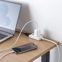 サンワサプライ  プラス1個口便利タップ（2P・3個口＋1個口・1m） TAP-B9-1K（直送品）