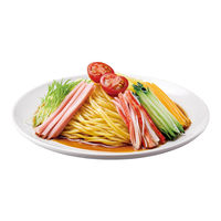 日清食品チルド [冷蔵] 日清のそのまんま麺 冷し中華 醤油だれ 2人前×6袋 4548780535856 1セット(390g×6袋)（直送品）