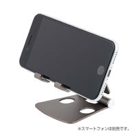 ナカバヤシ タブレット・スマホ対応　アルミスタンド　ミニ　ブラウン SSTー21BR 1個