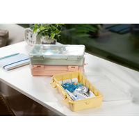 JEJアステージ仕切板付コレクションケース深型230ＨＦ　コーラル1個