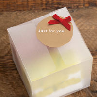 ヘッズ サテンリボンシールー2／レッド REDー2S 1袋（100個）