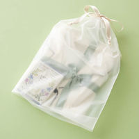 HEADS(ヘッズ)無地フロスト巾着バッグーL 1袋（20枚）