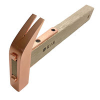 金井産業 舞台屋鎚ハンマー(ナグリ)四角 250mm ブロンズ ショート ショートグリップ 1本（直送品）