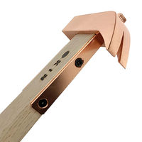 金井産業 舞台屋鎚ハンマー(ナグリ)四角 360mm ブロンズ 1本（直送品）