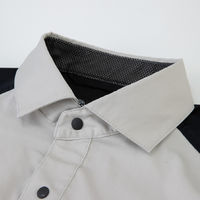 コーコス信岡 ストレッチ長袖シャツ LL インディゴ AG-3088 1着（直送品）