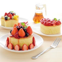 アーネスト ホットケーキ型 丸 ハート 星 3個組 Aー75853 1個