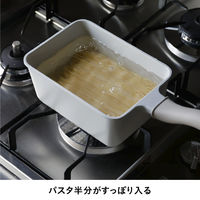 シービージャパン Supot 深型四角フライパン 13×18cm ベージュ 4573306873495 1個