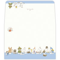 日本ホールマーク ホールマーク 封筒 5Dムーミン 844387 1セット(6冊)（直送品）