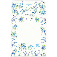 日本ホールマーク ホールマーク ミニレターセット MRブルー 844790 1セット(6冊)（直送品）