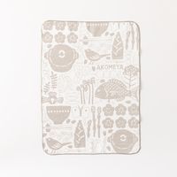 極細繊維食器用クロス 大判 グレー AKOMEYA TOKYO/アコメヤ