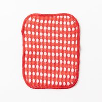 泡立ちクロススポンジ3枚組 レッドセット AKOMEYA TOKYO/アコメヤ