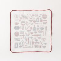 食器用ニットふきん レッド AKOMEYA TOKYO/アコメヤ