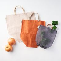 かやの野菜袋 M 柿 AKOMEYA TOKYO/アコメヤ